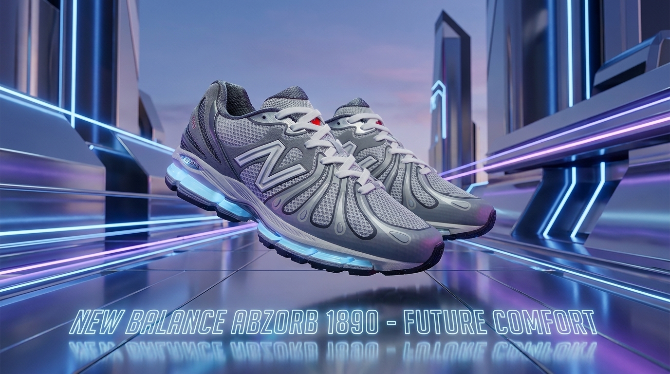 New Balance ABZORB 1890 futuristic silhouette