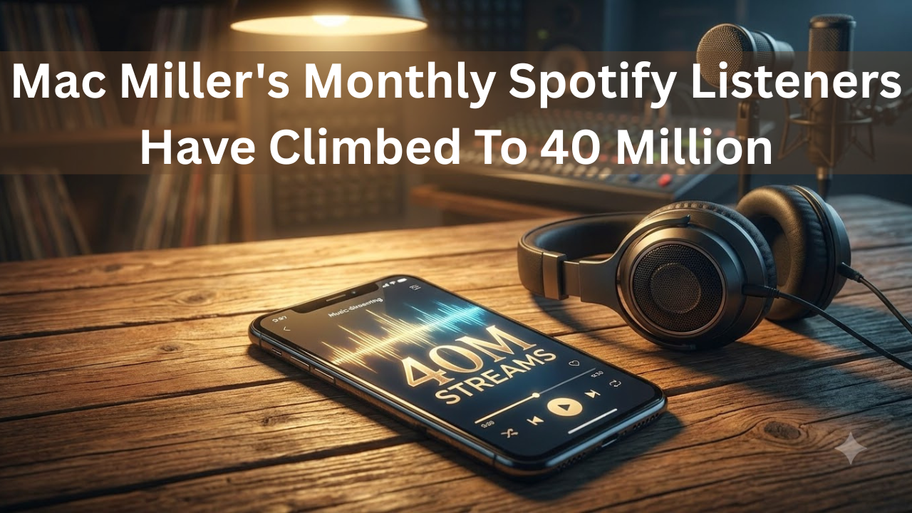 Mac Miller's Monthly Spotify Listeners Have Climbed To 40 Million, Fueled By An Eight-Year-Old Song